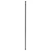 BARRE DE DOUCHE ALUMINIUM 135 A 250CM NOIR MAT