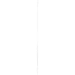 BARRE DE DOUCHE ALUMINIUM 135 250 CM   BLANC