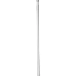 BARRE DE DOUCHE ALUMINIUM 70 120 CM   BLANC