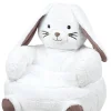 BASILE POUF 45X45CM BLANC