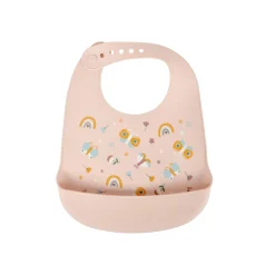 BAVOIR SILICONE RECUPERATEUR FANTASY GARDEN ROSE 30X20.5CM