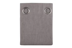 BEA RIDEAU OEILLETS 140X260CM TAUPE