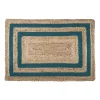 BERRY TAPIS 60X90CM EMERAUDE JUTE