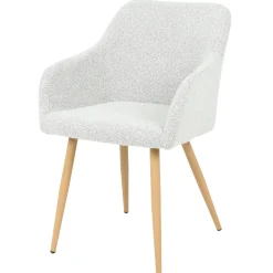 BETTY FAUTEUIL BOUCLETTE PIEDS HETRE