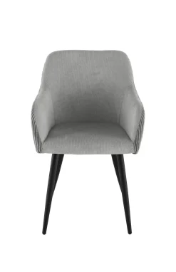 BETTY FAUTEUIL GRIS BI MATIERE