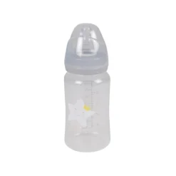 BIBERON COL LARGE ET TETINE DEBIT VARIABLE SILICONE 270ML