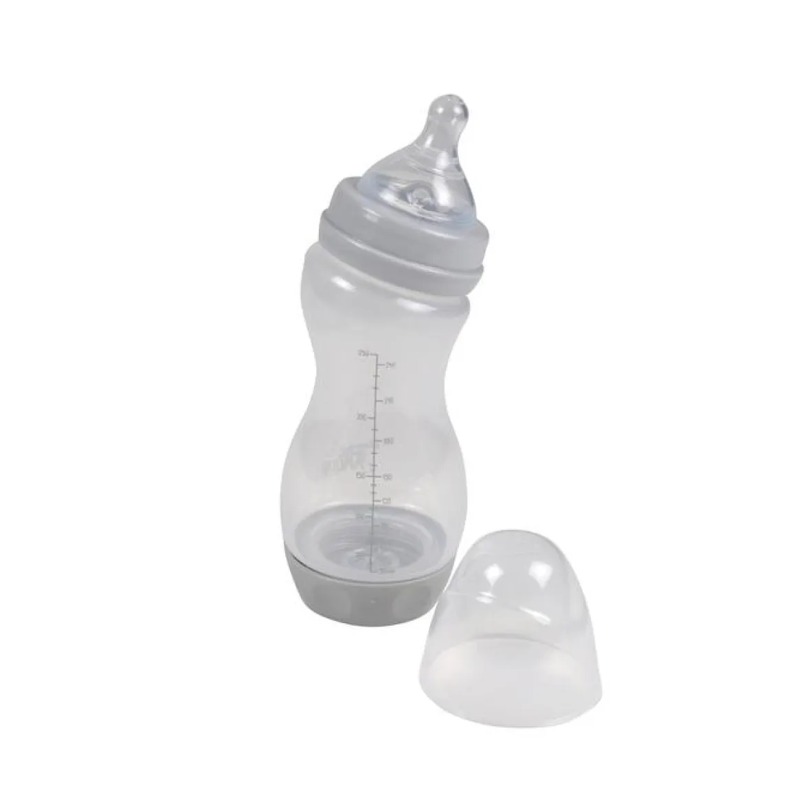 BIBERON ERGONOMIQUE COL LARGE TETINE DEBIT VARIABLE 250ML