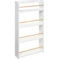 BIBLIOTHEQUE CLASSIC 4 ETAGES D.55X15X118CM