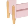 BIBLIOTHEQUE DOUCEUR FLEUR ROSE D.61.5X18.5X100CM