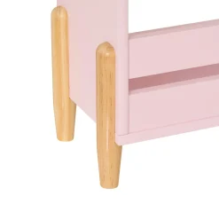 BIBLIOTHEQUE DOUCEUR FLEUR ROSE D.61.5X18.5X100CM
