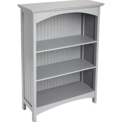 BIBLIOTHEQUE 3 ETAGES GRIS IVO