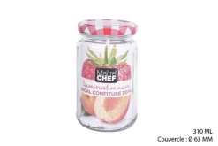 BOCAL CONFITURE EN VERRE 314ML