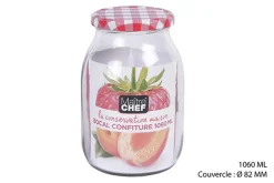 BOCAL CONFITURE EN VERRE 1062ML