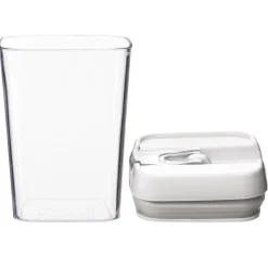BOCAL HERMETIQUE CARRE 0.8L OSLO