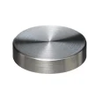 BOCAL VERRE ET INOX OVAL 1L