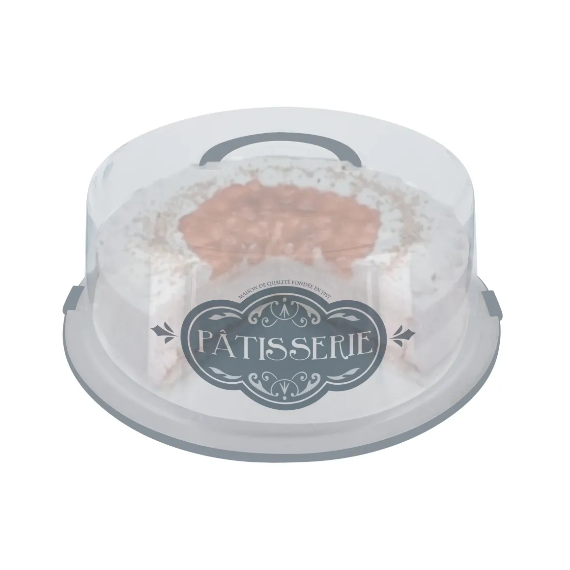 BOITE A GATEAU DE TRANSPORT PLASTIQUE