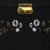 BOITE BIJOUX VELOURS NIGHT NOIR