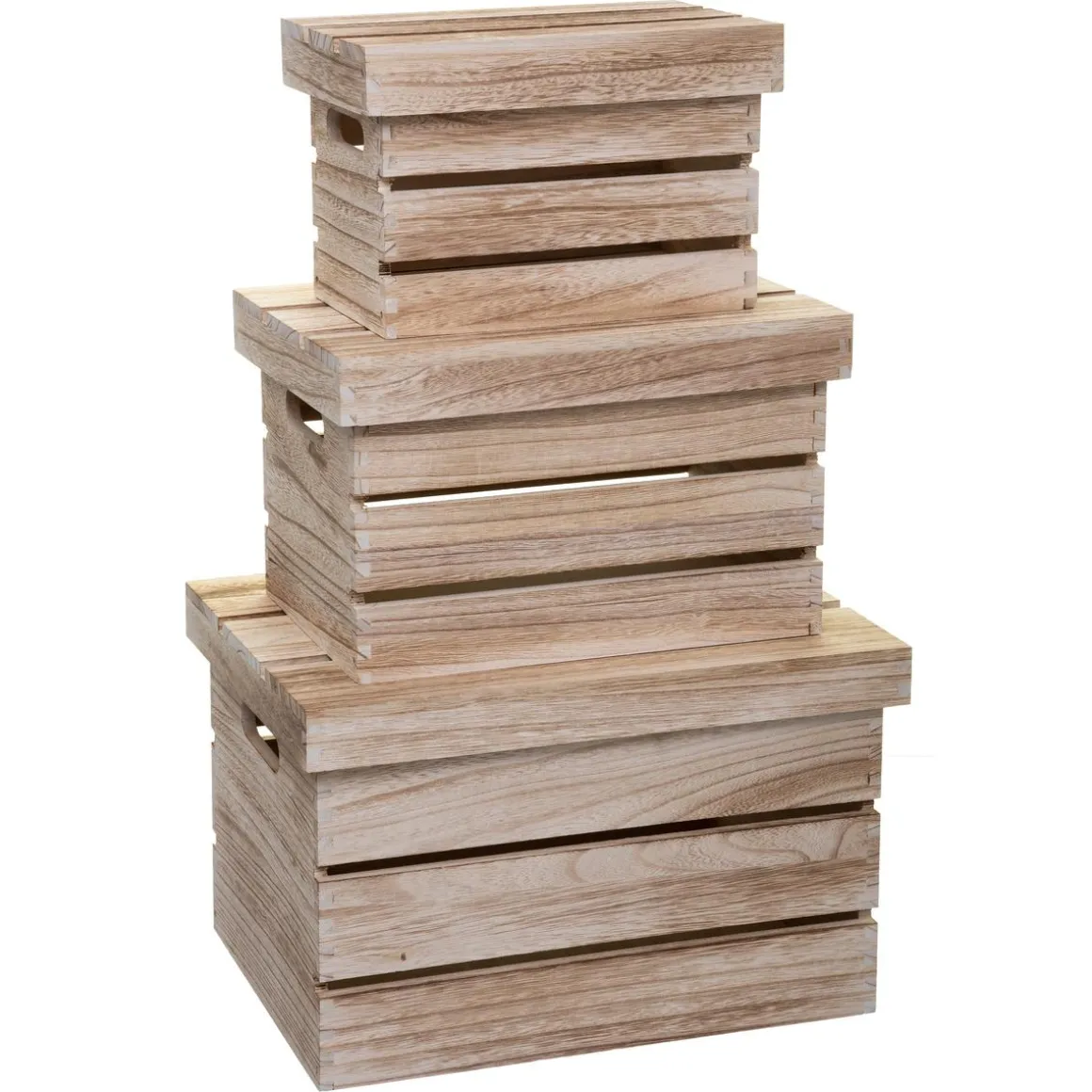 BOITE CAGETTE BOIS D.32X22X20CM