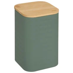 BOITE CARRE METAL BAMBOU SENSIA TAILLE L