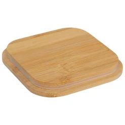 BOITE CARRE METAL BAMBOU SENSIA TAILLE L