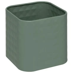 BOITE CARRE METAL BAMBOU SENSIA TAILLE S