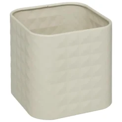 BOITE CARRE METAL BAMBOU SENSIA TAILLE S