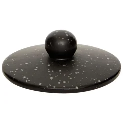 BOITE CERAMIQUE WONJ NOIR D.12CM