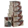 BOITE COINS METAL ABSTRAIT D.44X31X15CM