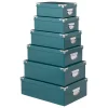 BOITE COINS METAL UNI PETROLE D.32X21.5X11.8CM