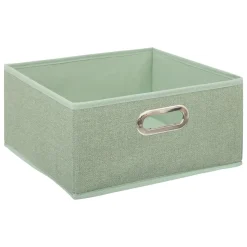 BOITE DE RANGEMENT GRIS SAUGE CHINE 31X15CM