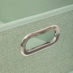BOITE DE RANGEMENT GRIS SAUGE CHINE 31X15CM