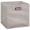 BOITE DE RANGEMENT 31X31CM BEIGE CHINE