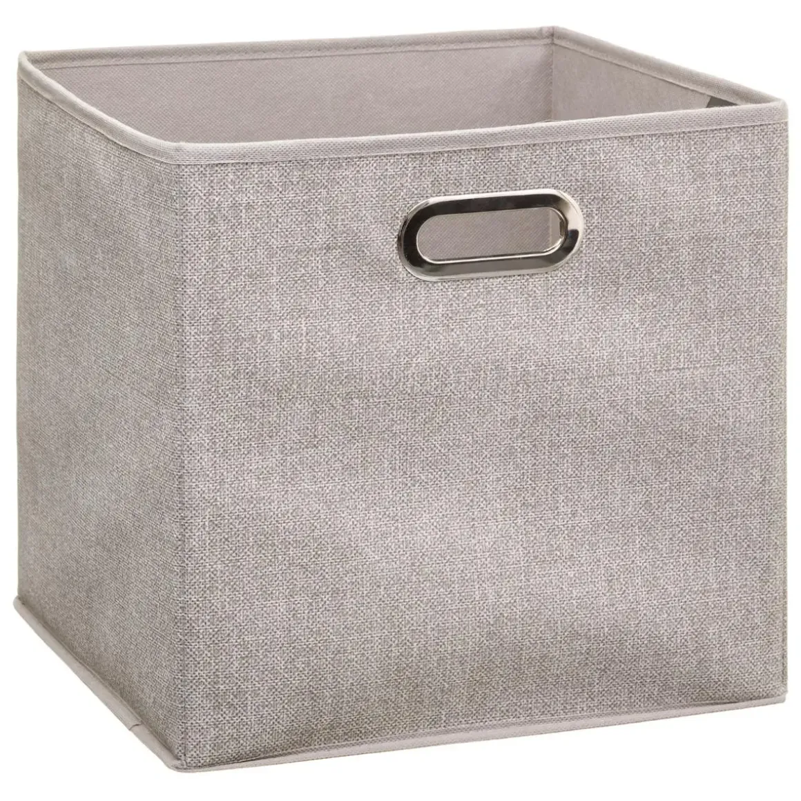 BOITE DE RANGEMENT 31X31CM BEIGE CHINE