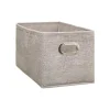 BOITE DE RANGEMENT 15X31CM BEIGE CHINE
