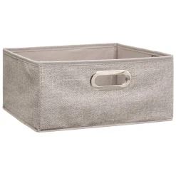 BOITE DE RANGEMENT 31X15CM BEIGE CHINE