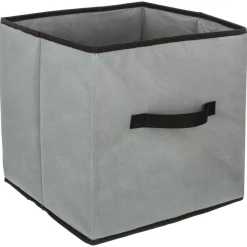 BOITE DE RANGEMENT 31X31CM GRIS