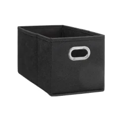 BOITE DE RANGEMENT 15X31CM GRIS ANTHRACITE