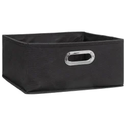 BOITE DE RANGEMENT 31X15CM GRIS ANTHRACITE