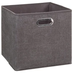 BOITE DE RANGEMENT 31X31CM MARRON CHINE