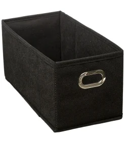 BOITE DE RANGEMENT 15X31CM NOIR