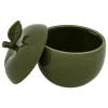 BOITE FORME POMME FAMILY CORNER CERAMIQUE D.17.5CM