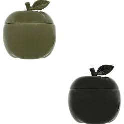 BOITE FORME POMME FAMILY CORNER CERAMIQUE D.17.5CM