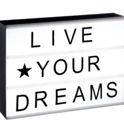 BOITE LUMINEUSE A MESSAGE