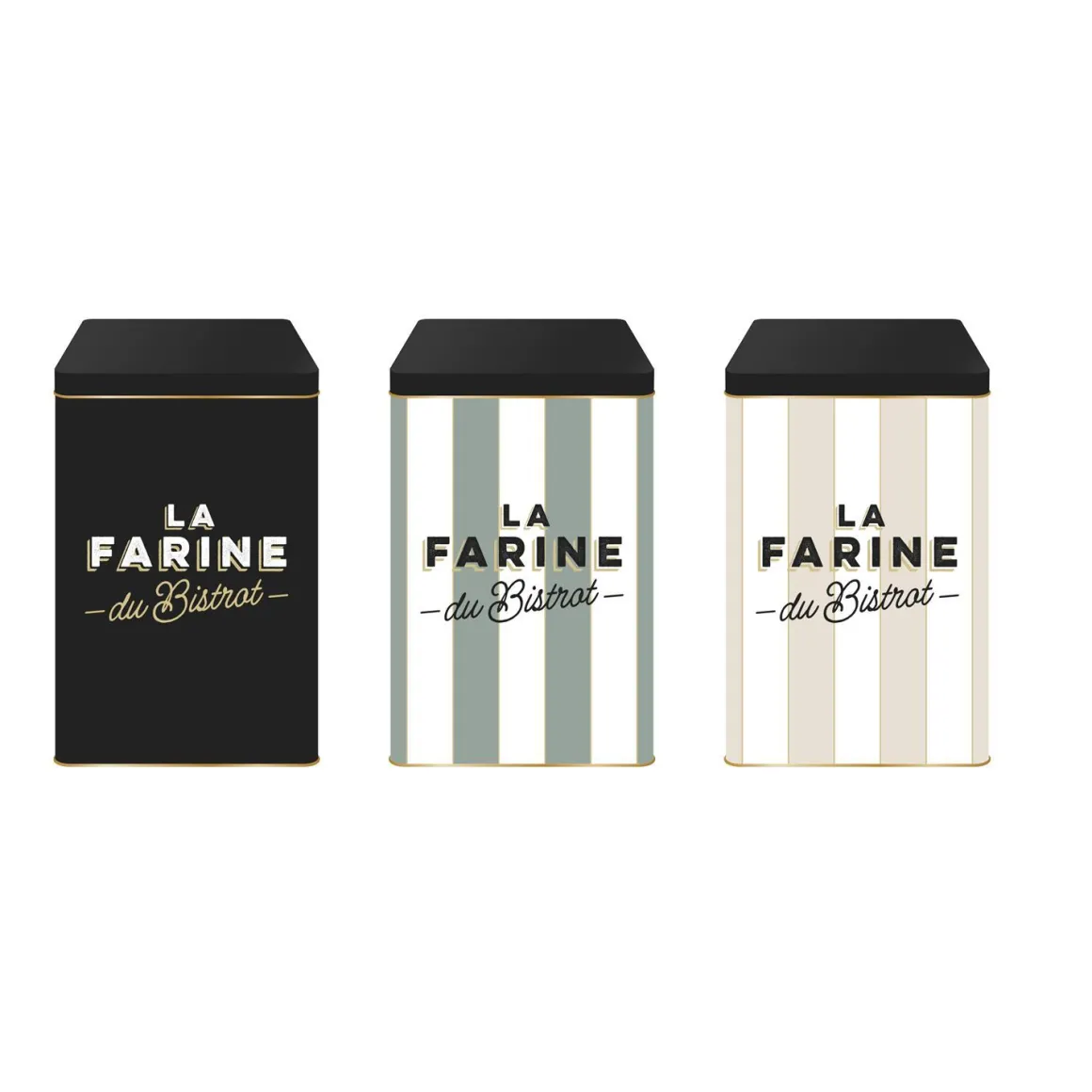 BOITE METAL FARINE BISTROT