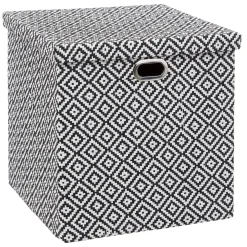 BOITE RANGEMENT 31X31CM AVEC COUVERCLE