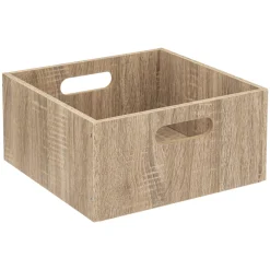 BOITE RANGEMENT 31X15CM BOIS NATUREL