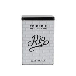 BOITE RIZ METAL EMBOSSE BROOKLYN