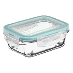 BOITE VERRE RECTANGLE CLIPS 800ML