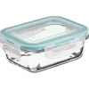 BOITE VERRE RECTANGLE CLIPS 1730ML