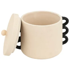 BOITE WAVY BLISS CERAMIQUE H.14CM